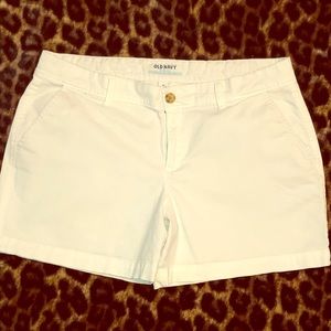 White Shorts